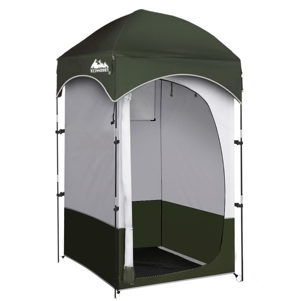 Weisshorn Portable Shower Tent Ensuite Green