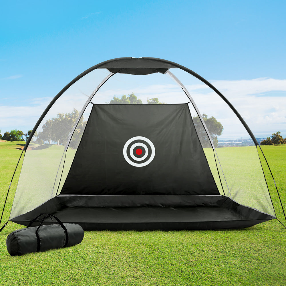Everfit 3M Golf Practice Net Portable Training Target Black