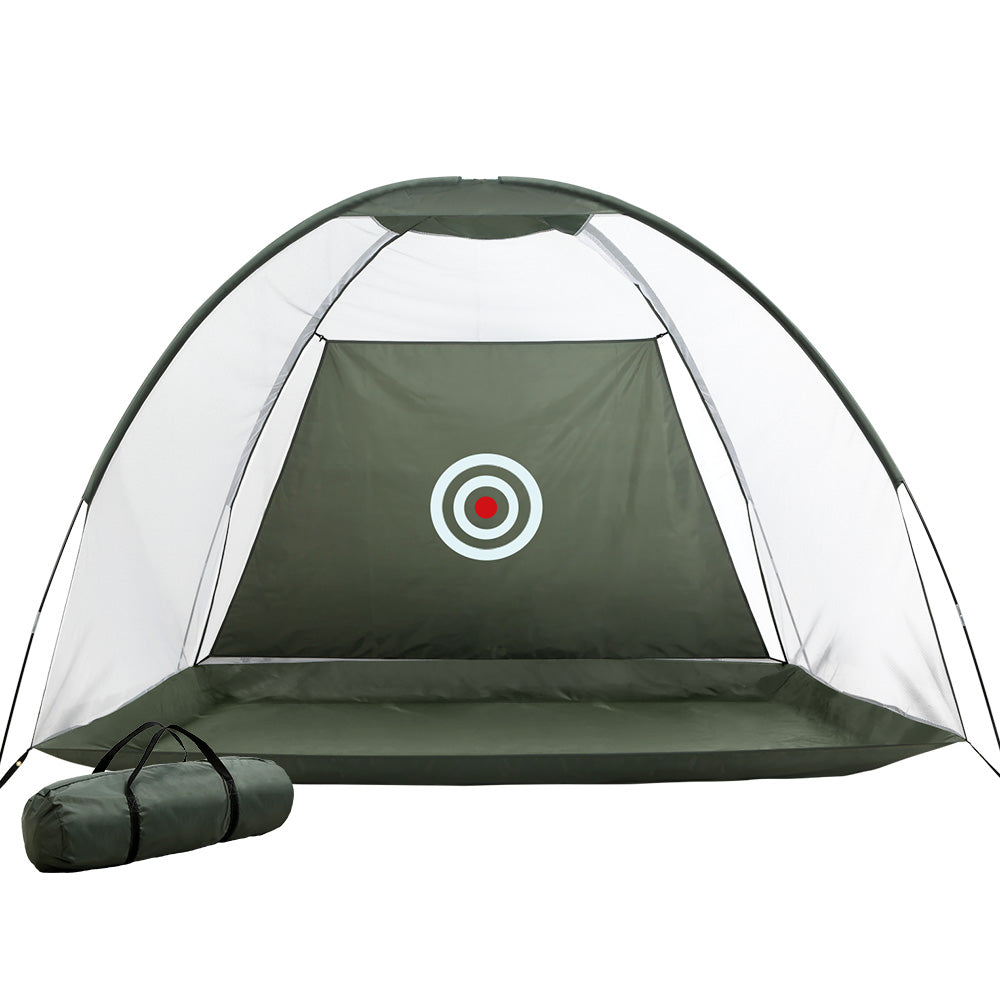 Everfit 3M Golf Practice Net Portable Training Tent Green