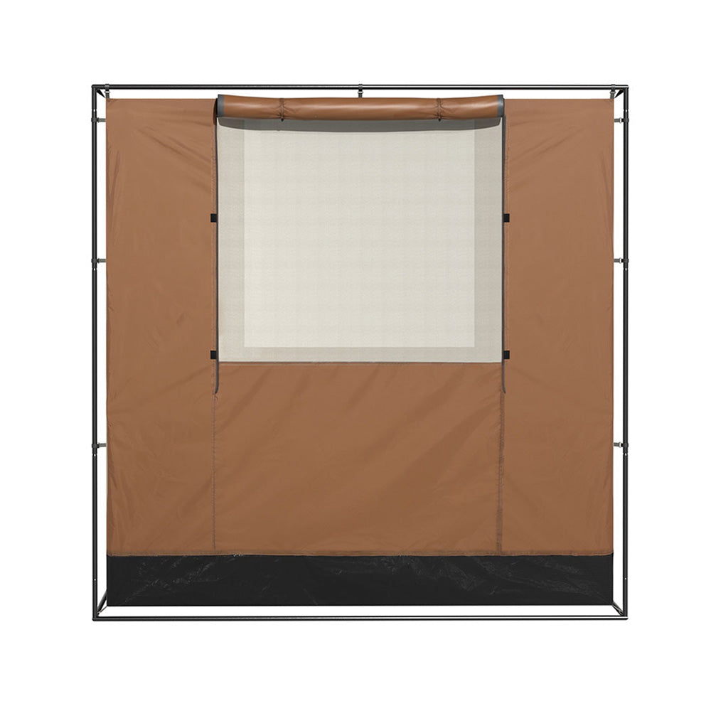 Weisshorn 2x2m SUV Awning Tent Brown 4WD Camping Canopy