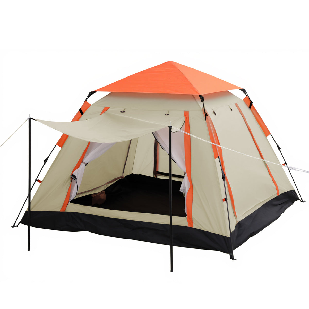 Weisshorn Pop Up Camping Tent 3-4 Person Automatic Instant Setup