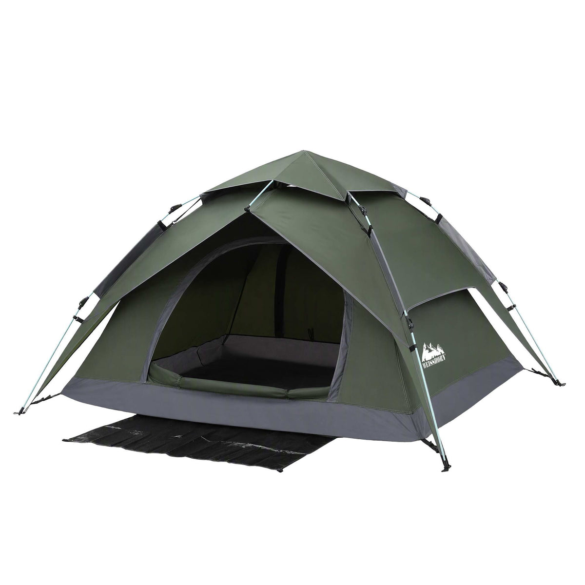 Weisshorn 2 Person Pop Up Camping Tent Water Repellent