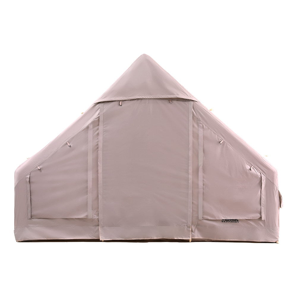 Weisshorn 6-Person Inflatable Beach Tent Brown