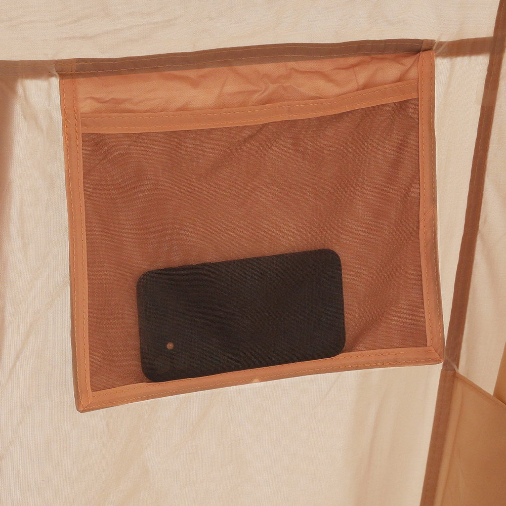 Weisshorn 6-Person Inflatable Beach Tent Brown