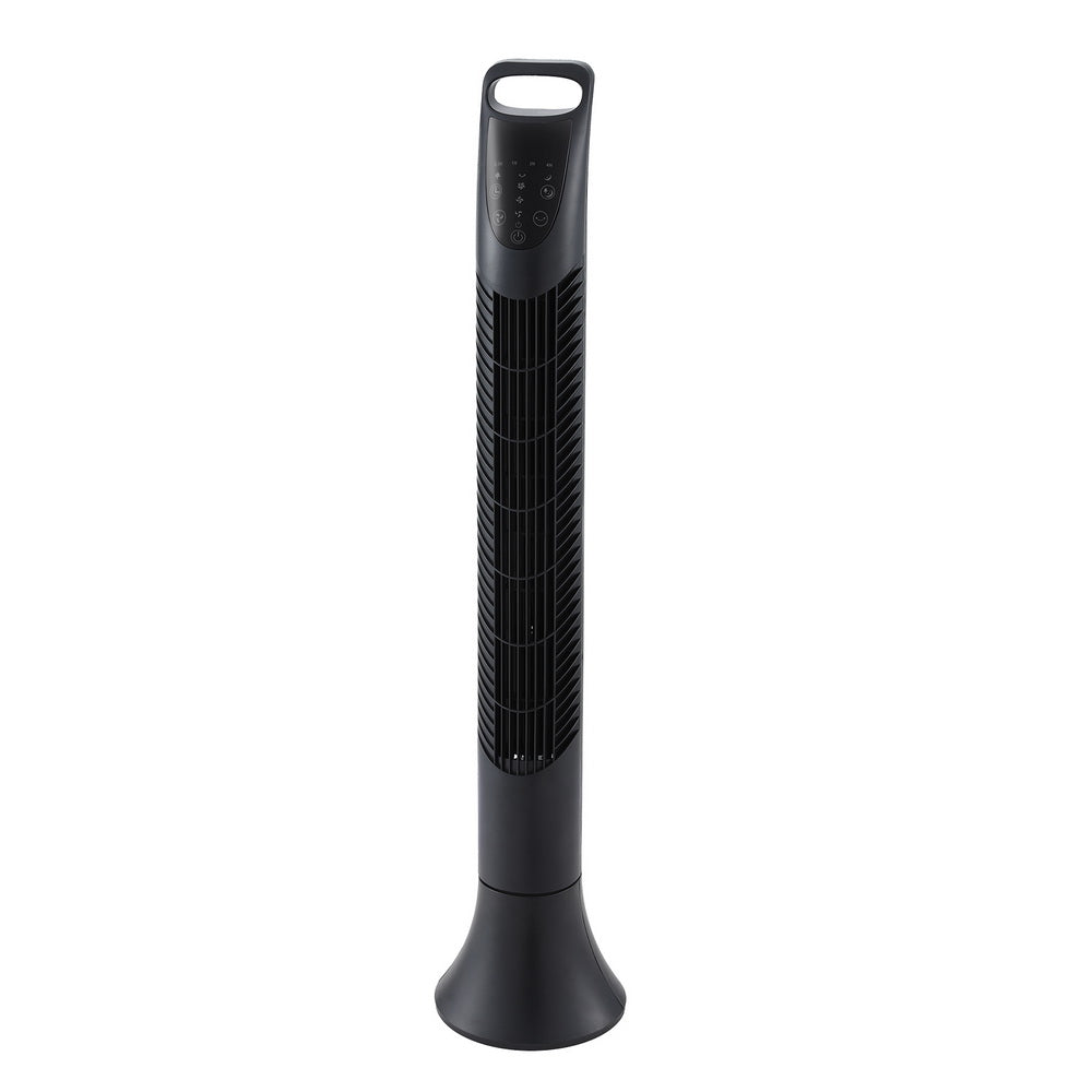 Devanti 91cm Tower Fan Oscillating 3 Speeds Remote Black