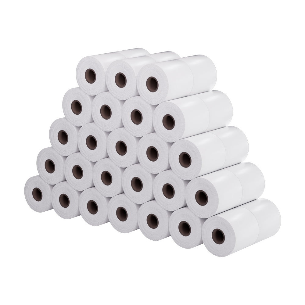 80x80mm Thermal Receipt Paper Rolls 50 Pack White