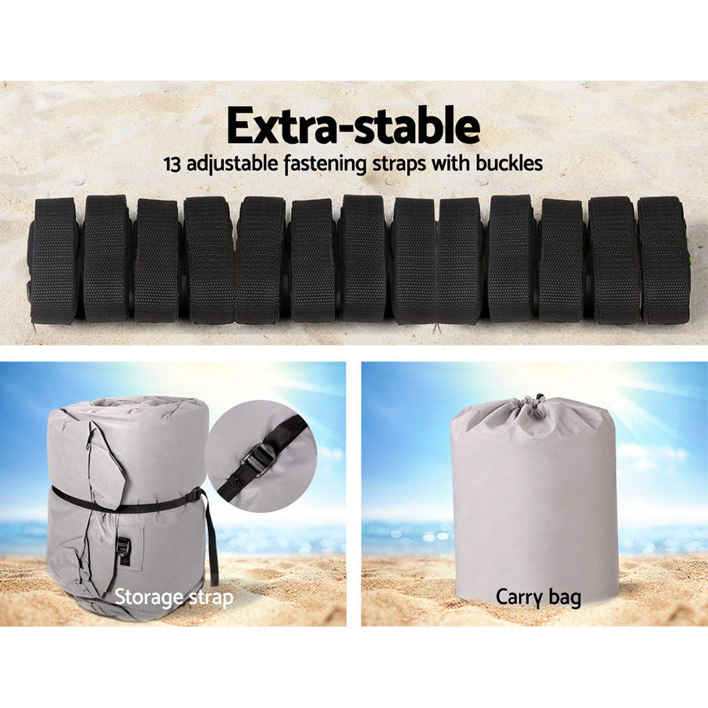 Seamanship 19-21ft Boat Cover Trailerable Heavy Duty Grey