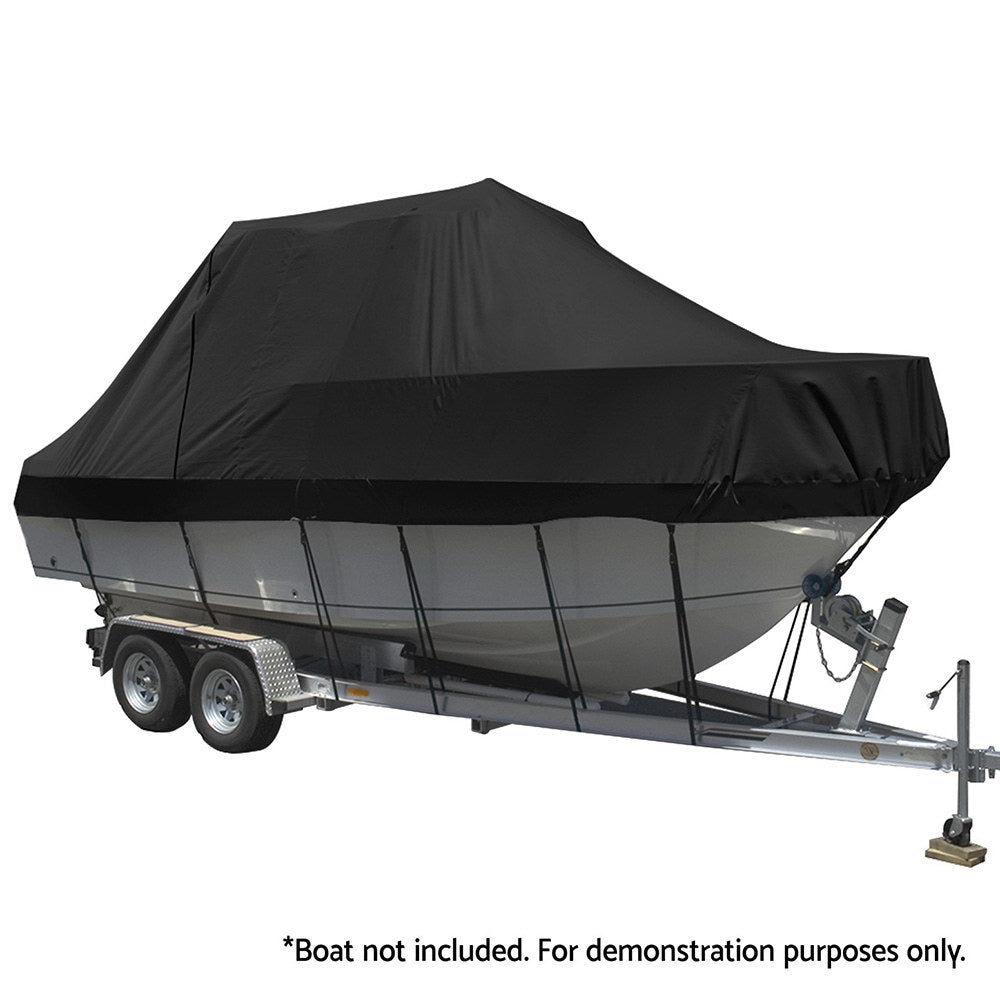 Seamanship 25-27ft Boat Cover Trailerable Heavy Duty Black 600D