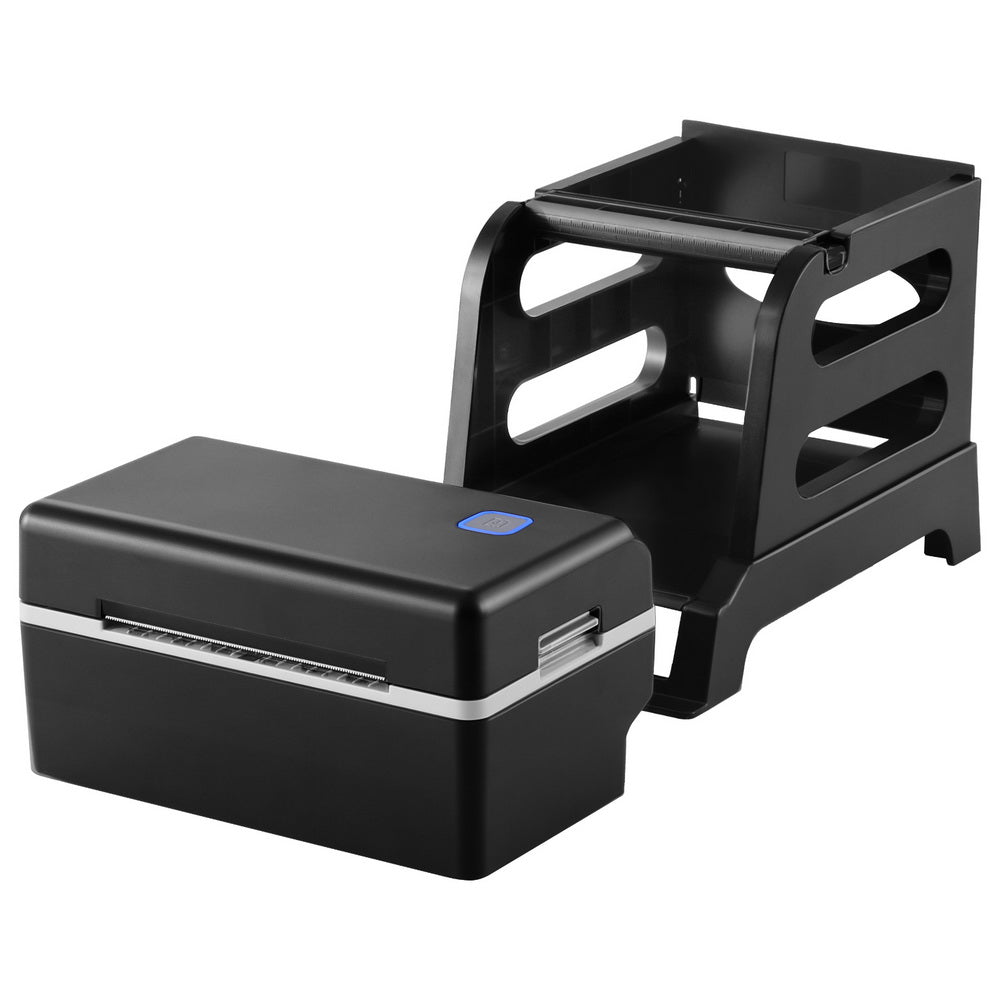 Thermal USB Label Printer with Stand 203dpi High-Speed