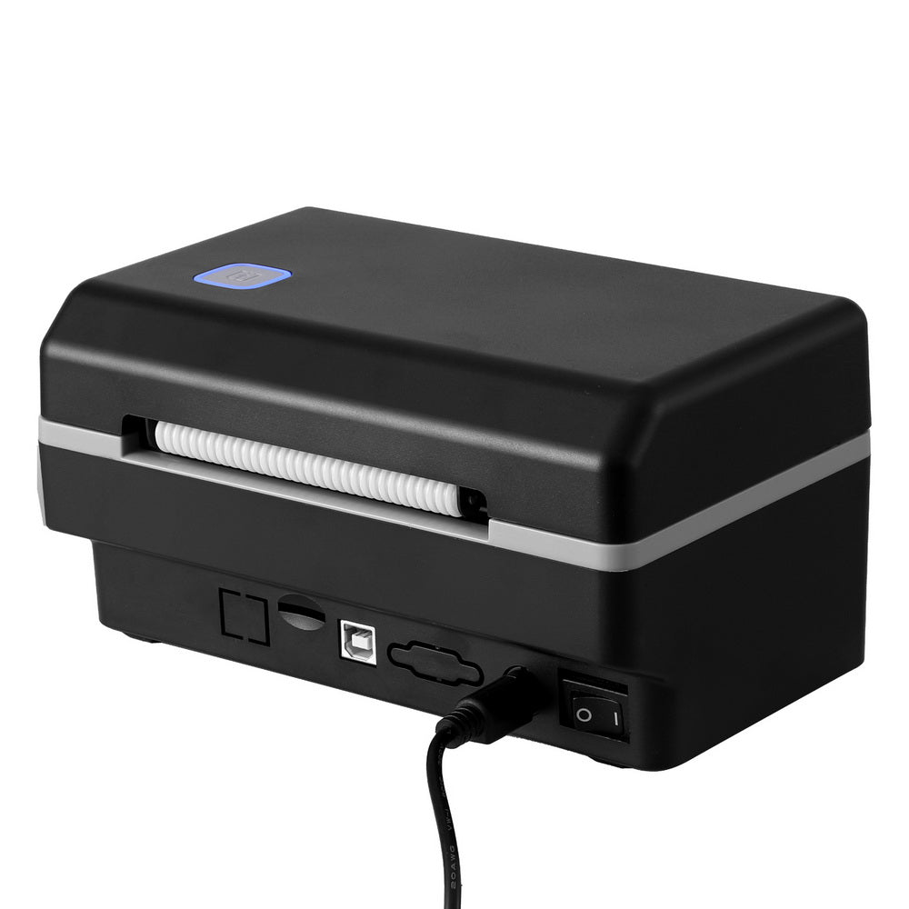 Thermal USB Label Printer with Stand 203dpi High-Speed