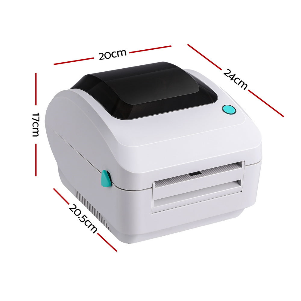 Thermal USB Label Printer 203dpi High-Speed Shipping Barcode Maker