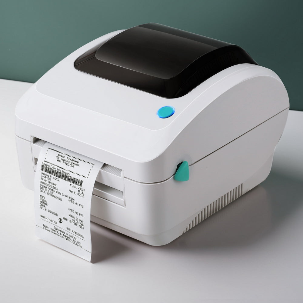Thermal USB Label Printer 203dpi High-Speed Shipping Barcode Maker