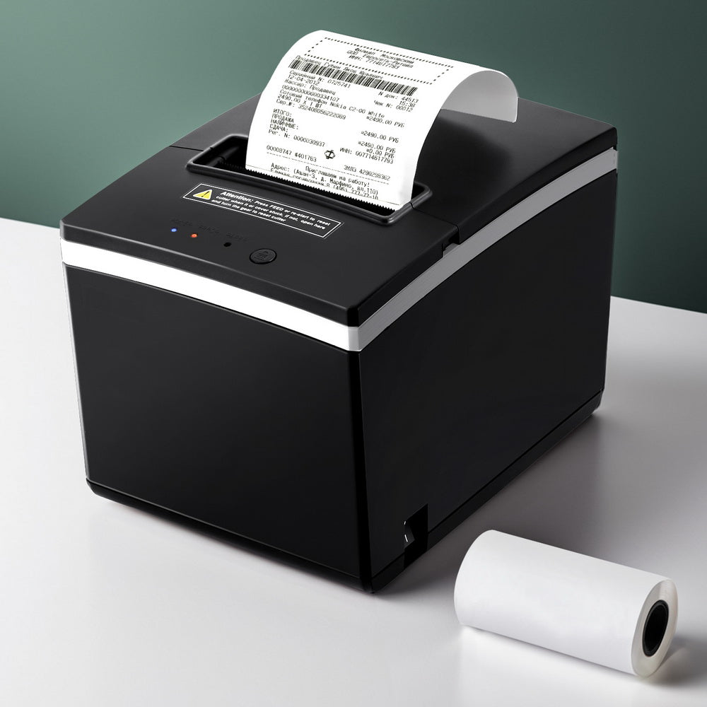 High-Speed Thermal Receipt Printer POS Auto Cutter Label Maker