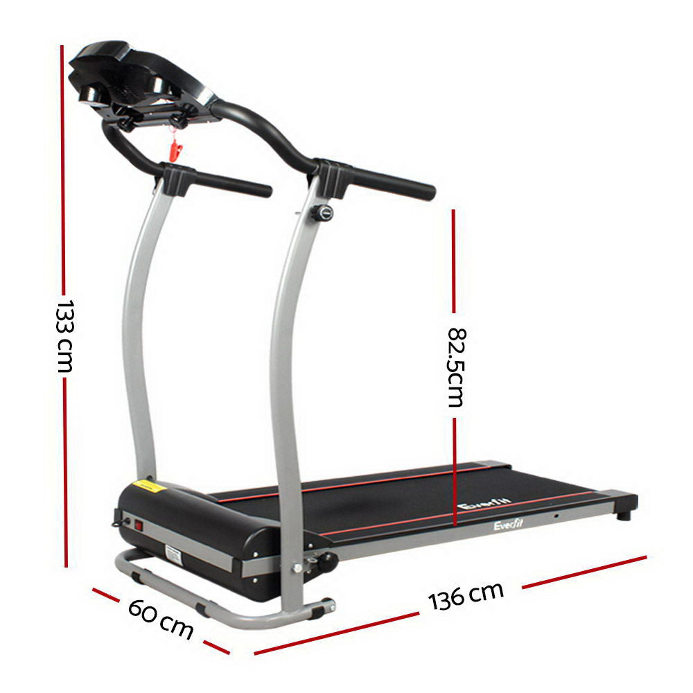 Everfit Foldable Electric Treadmill Home Gym Fitness 340mm