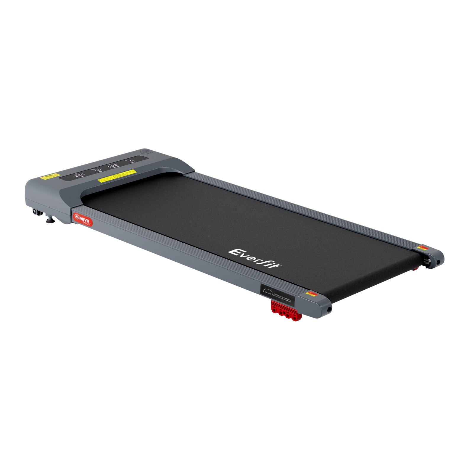 Everfit 380mm Electric Walking Pad Treadmill Incline Grey