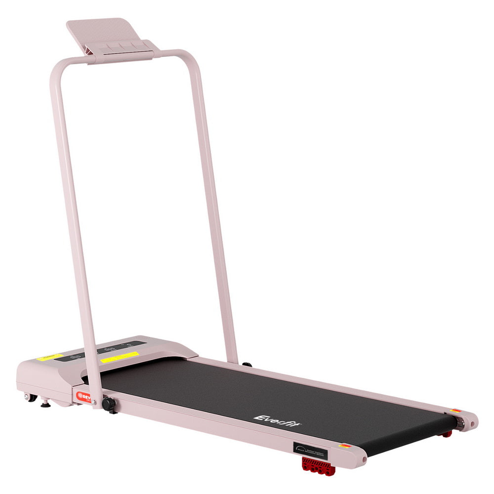 Everfit 380mm Electric Walking Pad Treadmill Pink