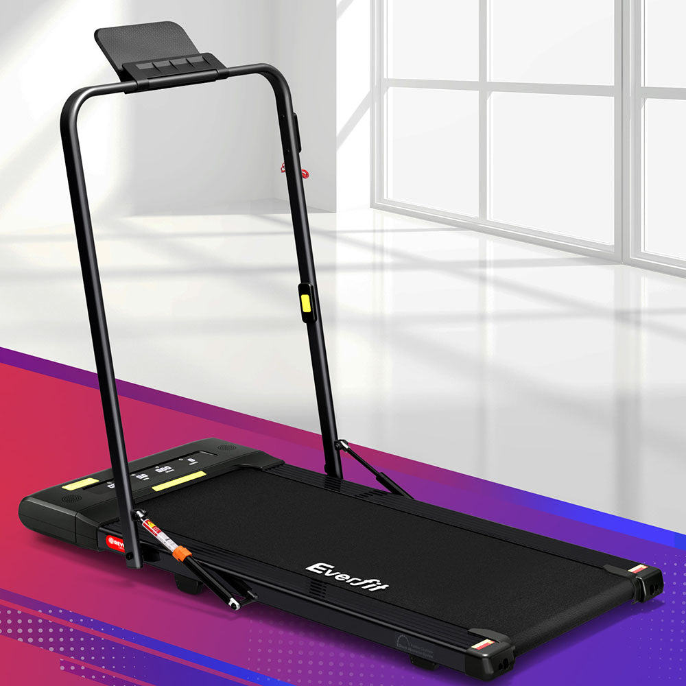 Everfit 400mm Electric Walking Pad Treadmill Black