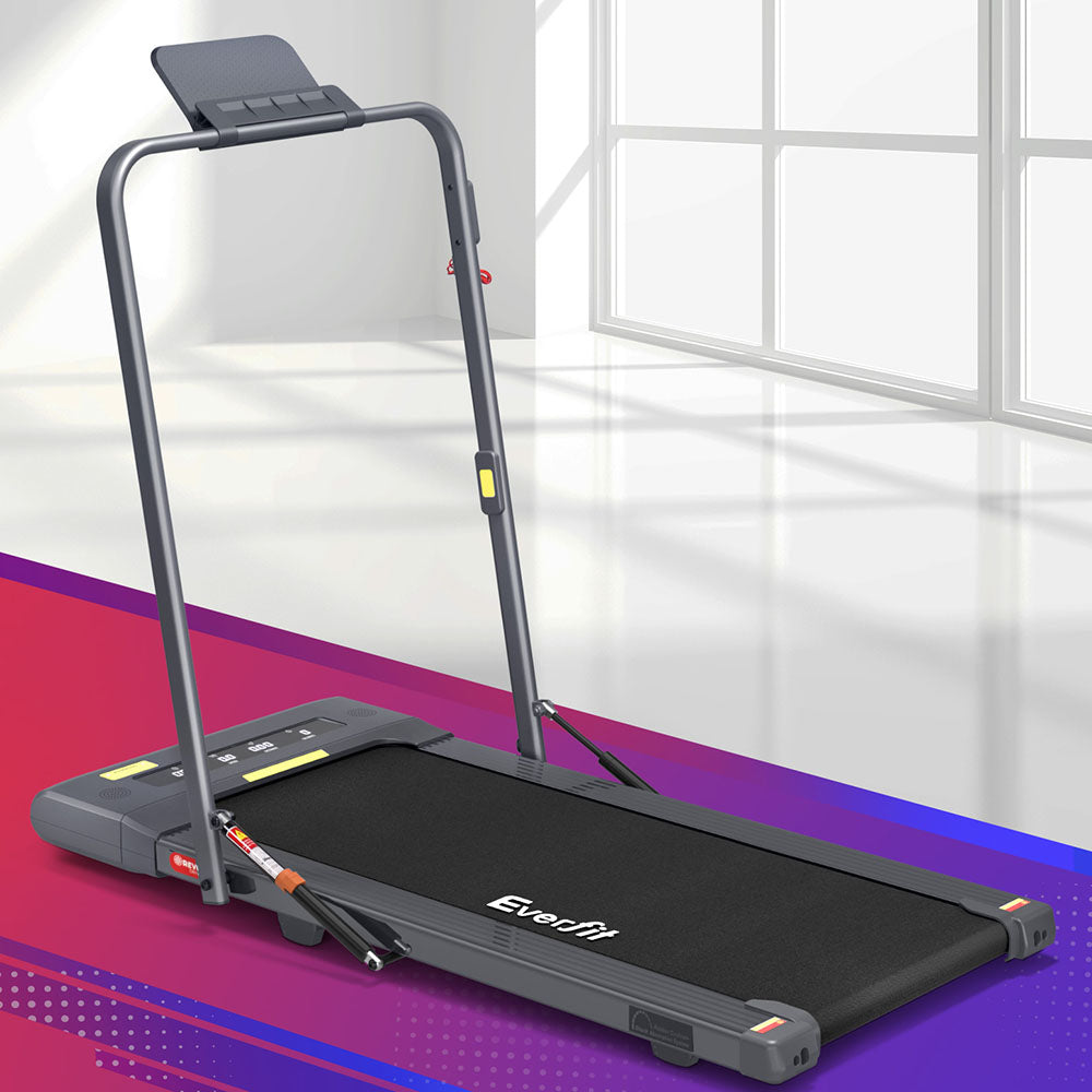 Everfit 400mm Walking Pad Treadmill Under Desk Grey