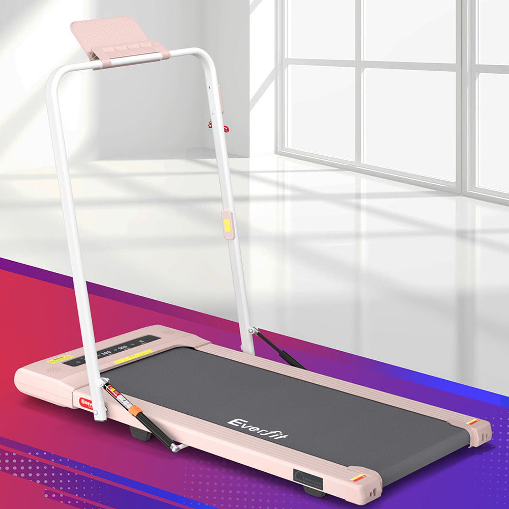 Everfit 400mm Walking Pad Treadmill Pink