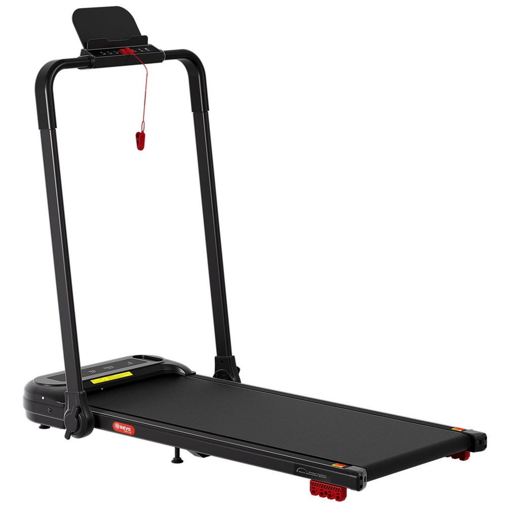 Everfit Foldable Electric Walking Pad Treadmill Black