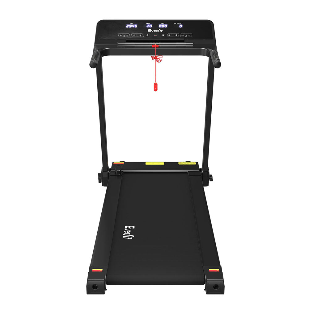 Everfit 420mm Electric Treadmill Foldable Black