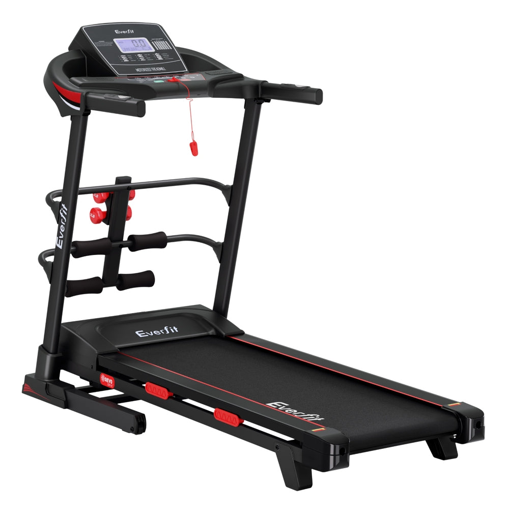 Everfit 420mm Treadmill Electric Home Gym Black Red