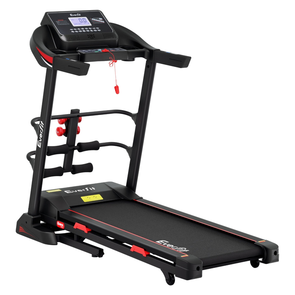 Everfit 450mm Treadmill Electric Home Gym Black Red