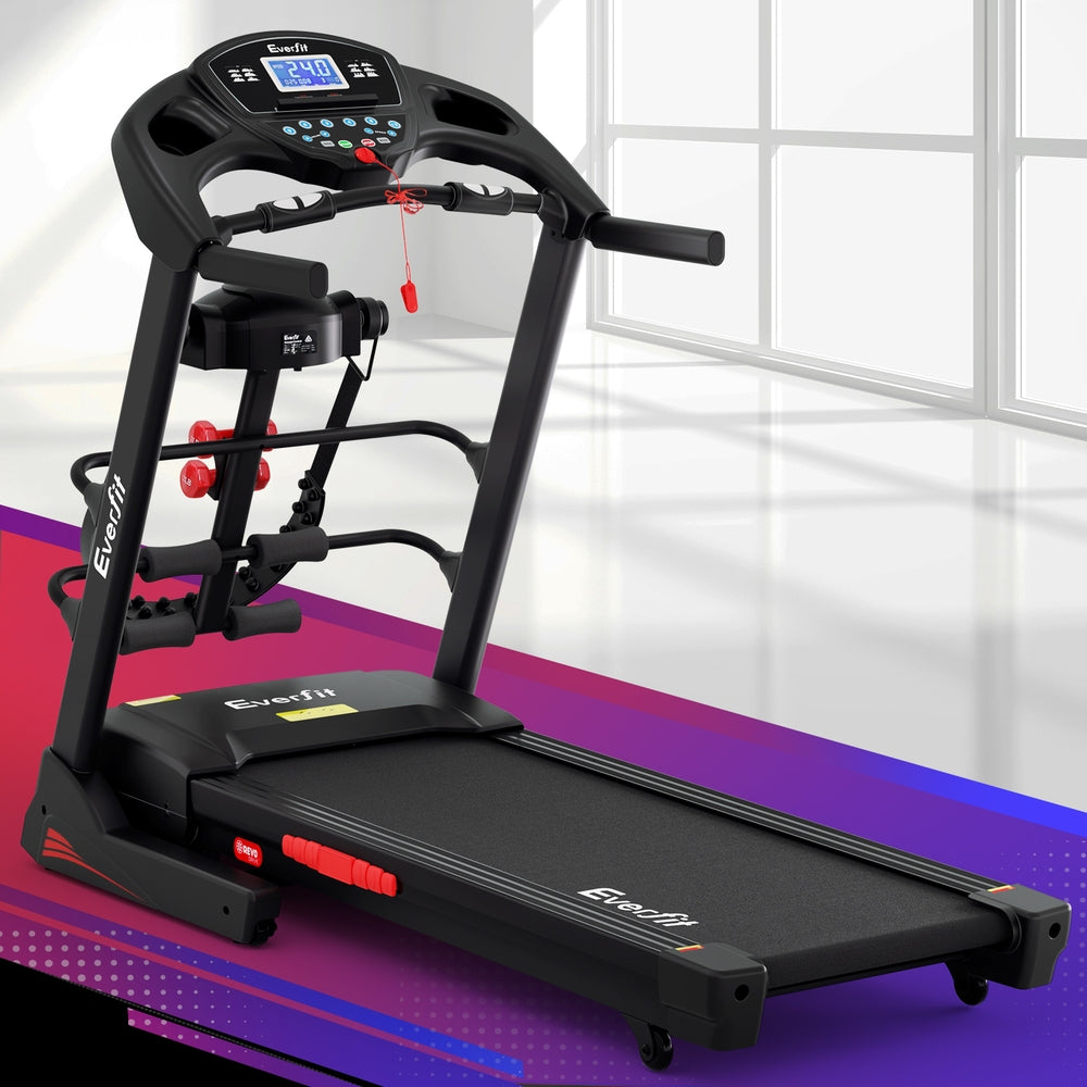 Everfit 480mm Electric Treadmill Home Gym Fitness Machine Black