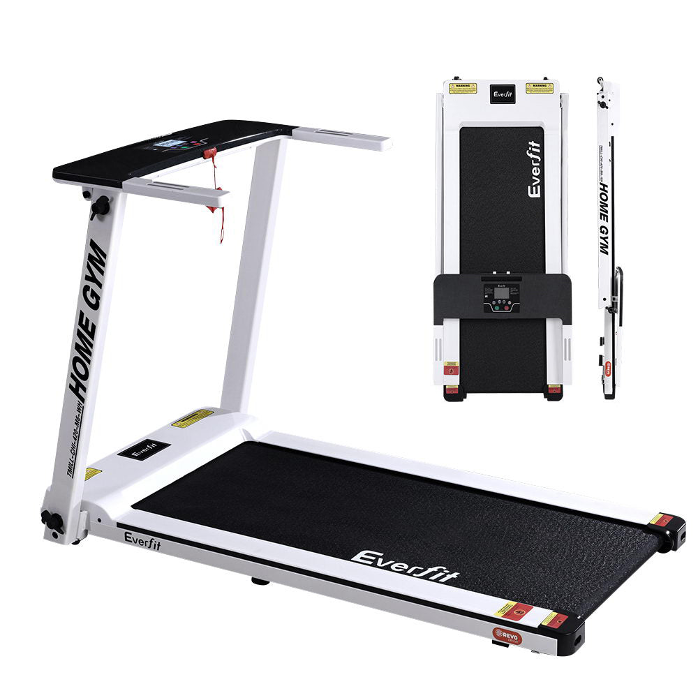 Everfit 420mm Electric Treadmill Foldable White