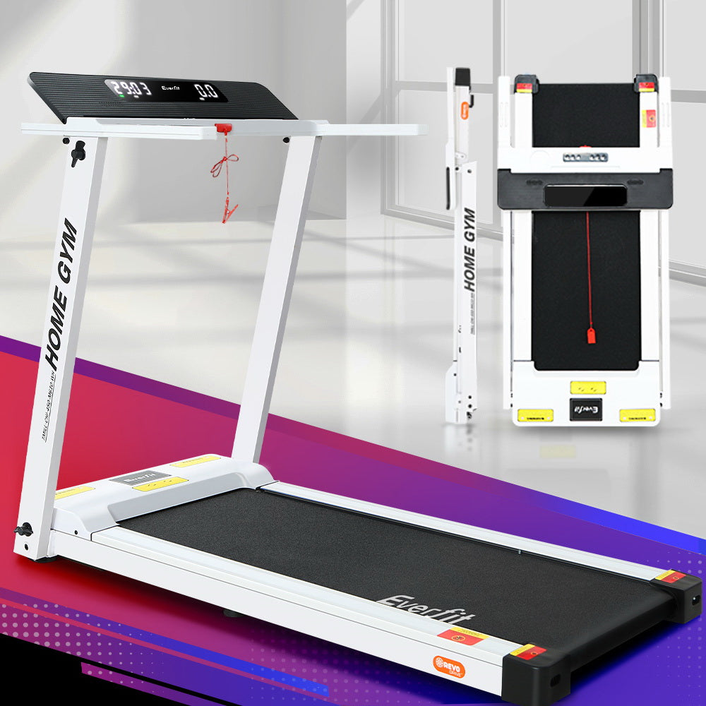 Everfit 450mm Electric Treadmill Foldable Home Gym White