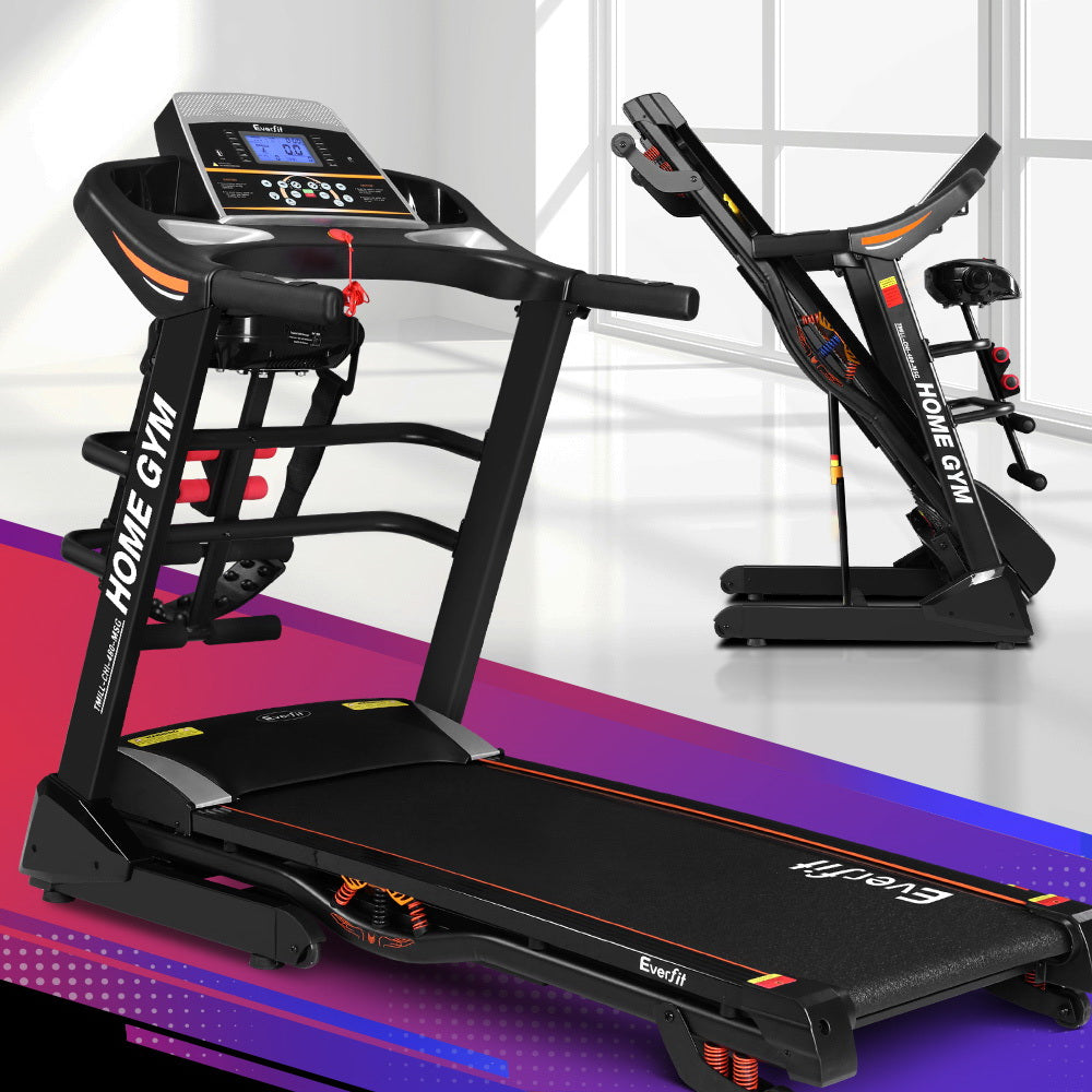 Everfit 480mm Treadmill Electric Home Gym Black
