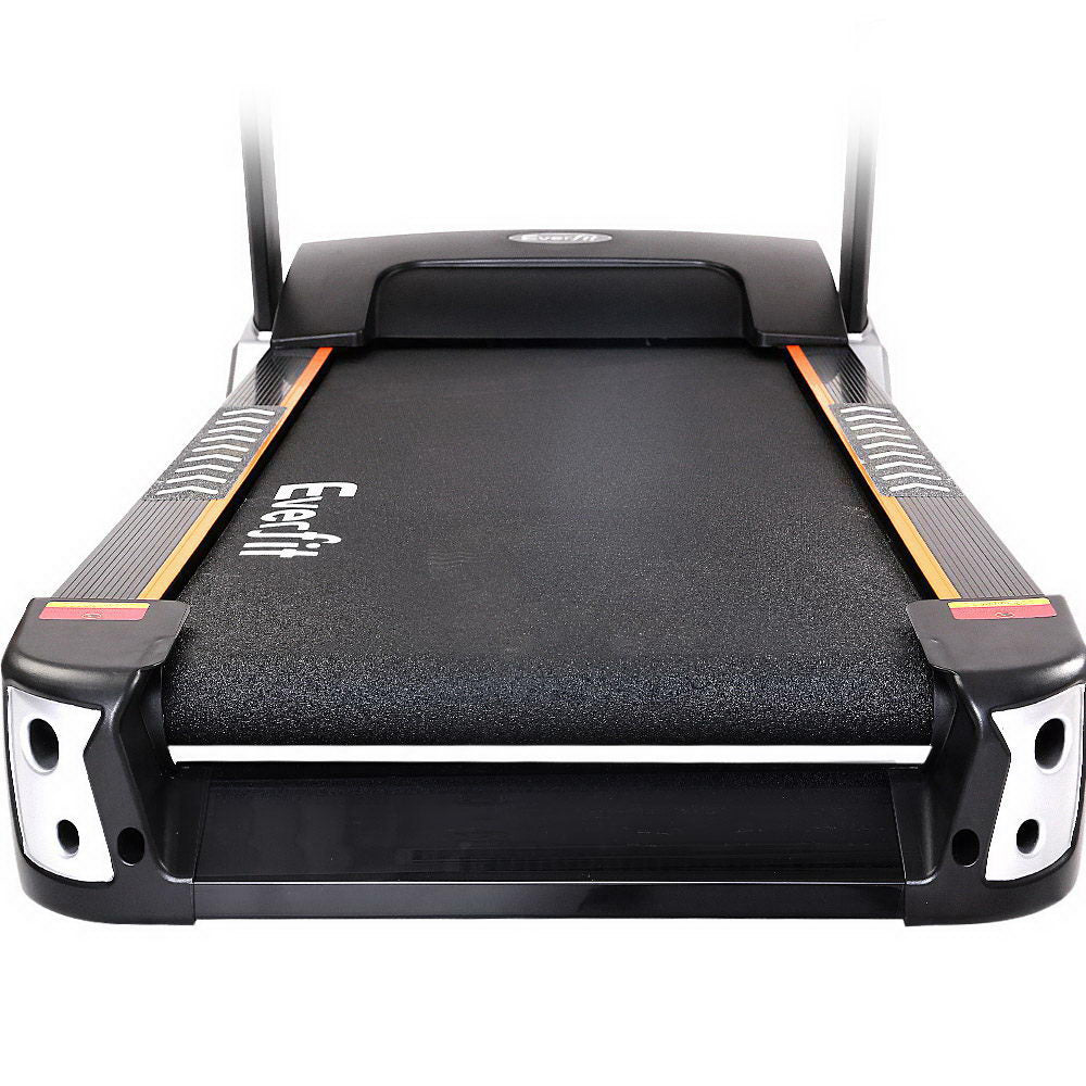 Everfit 480mm Electric Treadmill Auto Incline Black/White