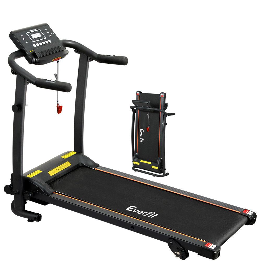Everfit Foldable Electric Treadmill Home Gym Fitness Black