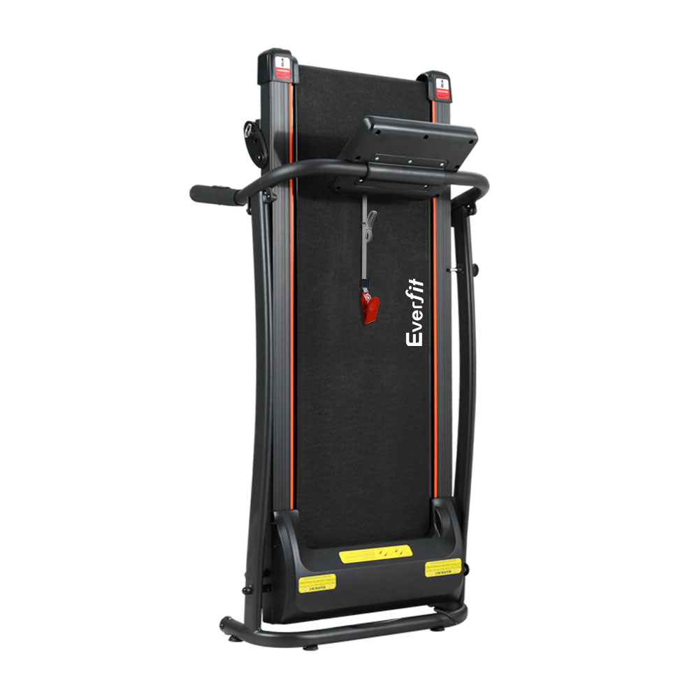 Everfit Foldable Electric Treadmill Home Gym Fitness Black