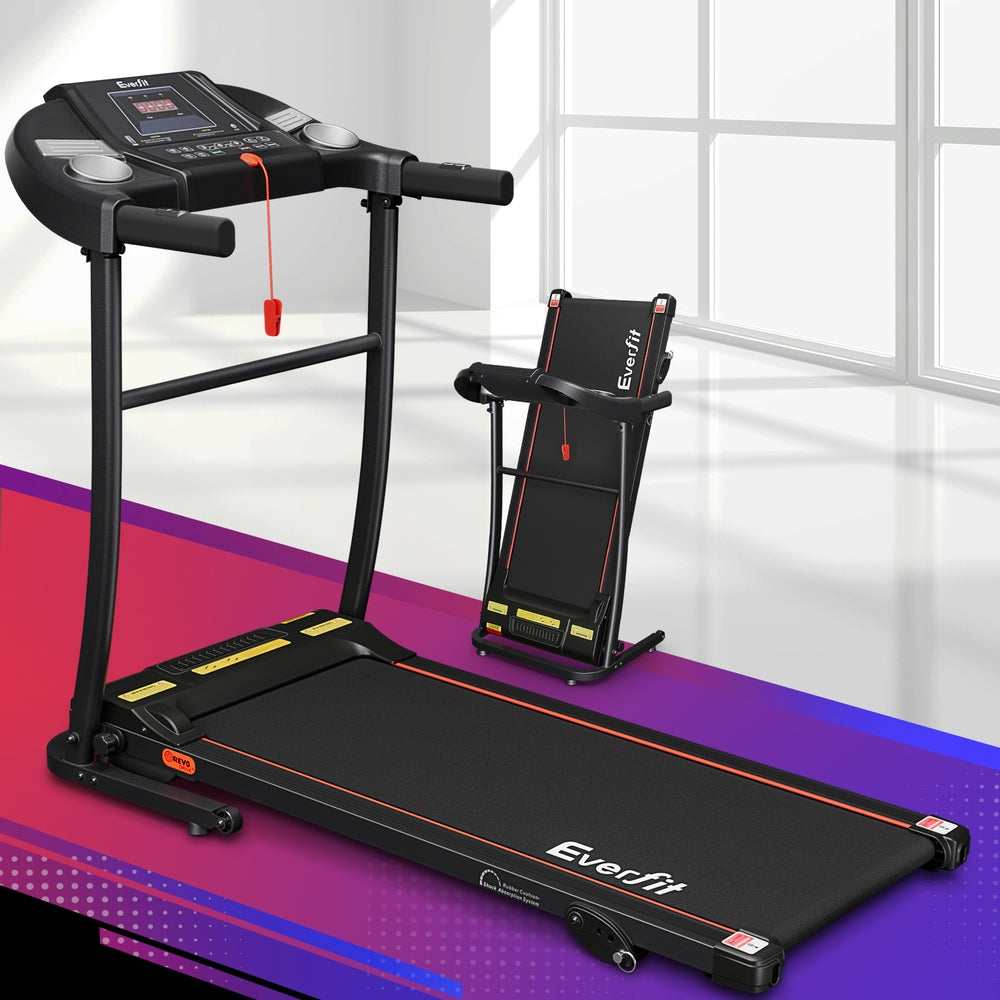 Everfit 400mm Treadmill Electric Home Gym Fitness Black