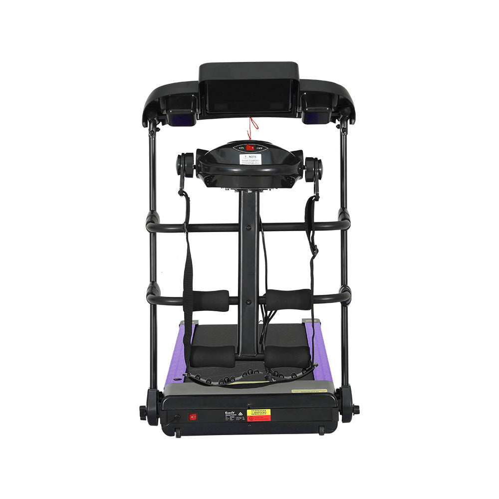 Everfit 400mm Electric Treadmill Home Gym Fitness Black