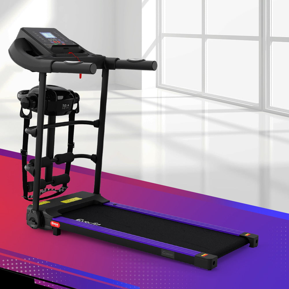 Everfit 400mm Electric Treadmill Home Gym Fitness Black