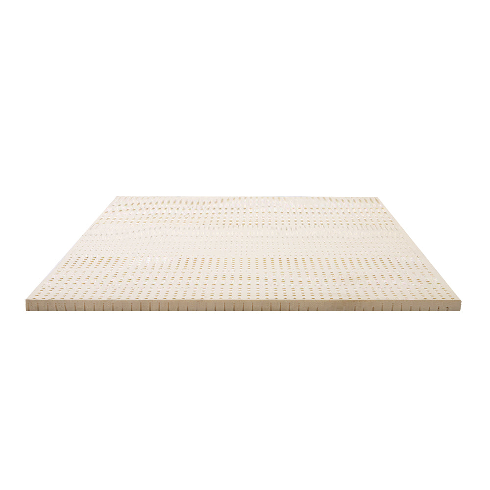 Giselle Queen Latex Mattress Topper 5cm Natural Anti-Bacterial