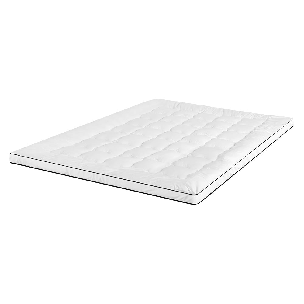 Giselle Double Mattress Topper Pillowtop Microfibre