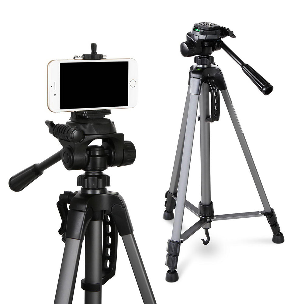 Weifeng Adjustable Tripod Stand 55-145cm Aluminium for DSLR & Mobile