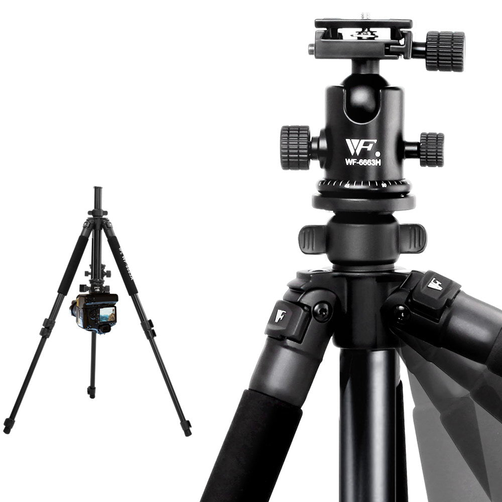 Weifeng Adjustable Camera Tripod 64-173cm DSLR Travel Magnesium Alloy