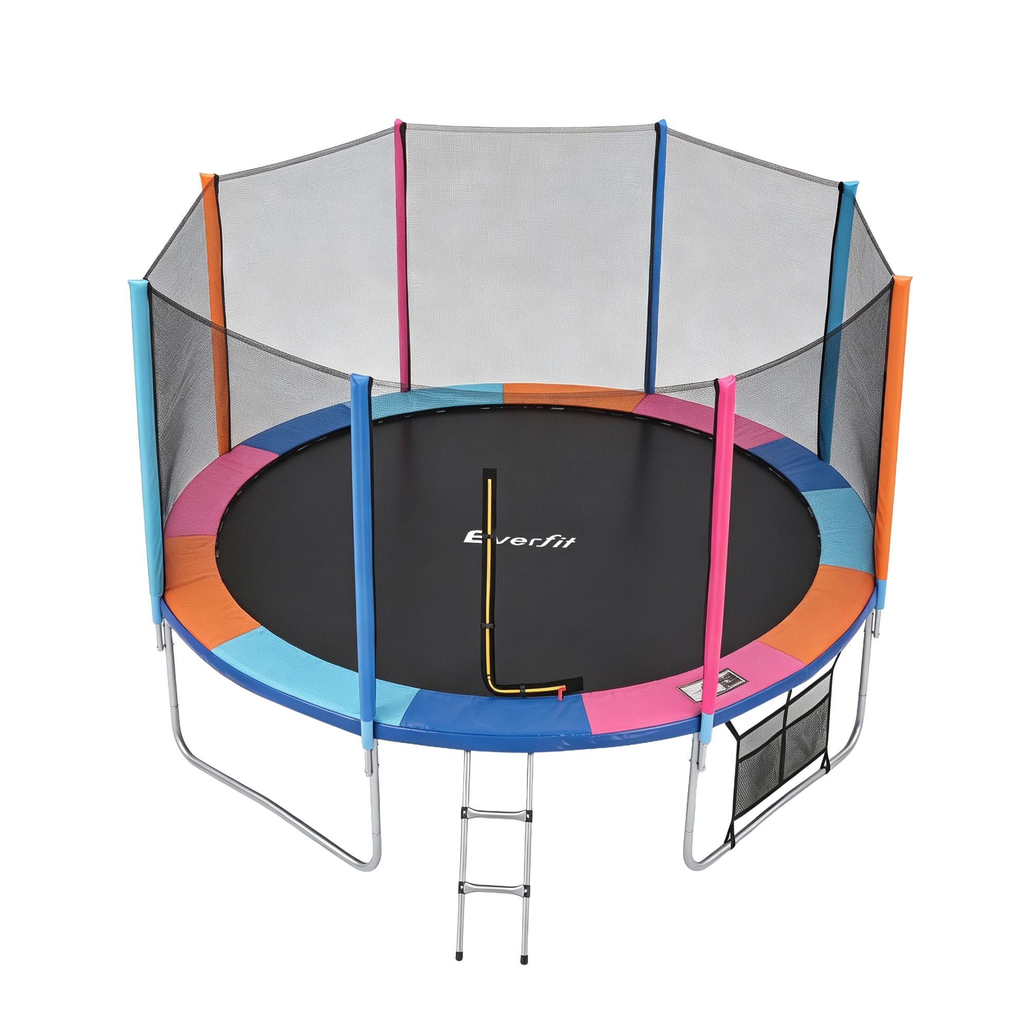 Everfit 14FT Kids Trampoline Rebounder with Enclosure Net Storage Bag