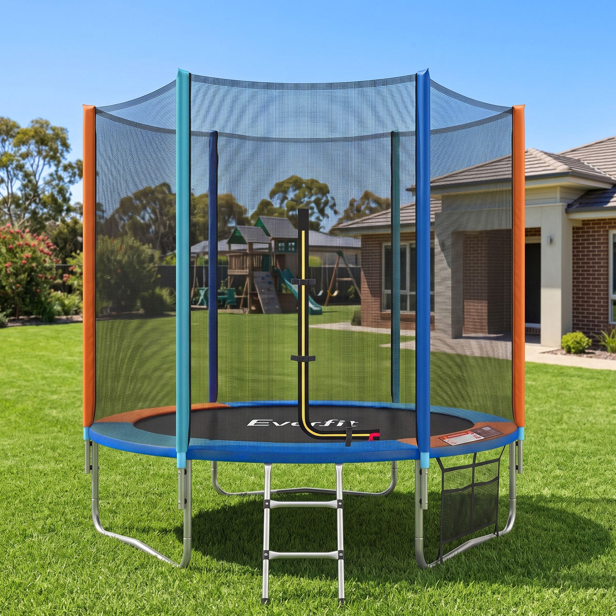 Everfit 6FT Kids Trampoline with Enclosure Net and Storage Bag