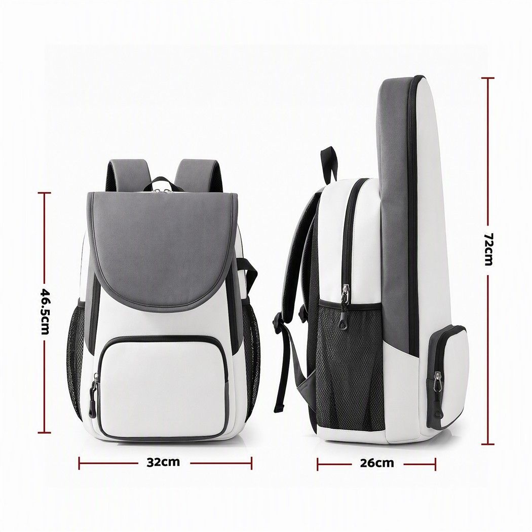 Everfit Tennis Racket Bag Foldable Backpack Racket Pocket Shoe Compartment