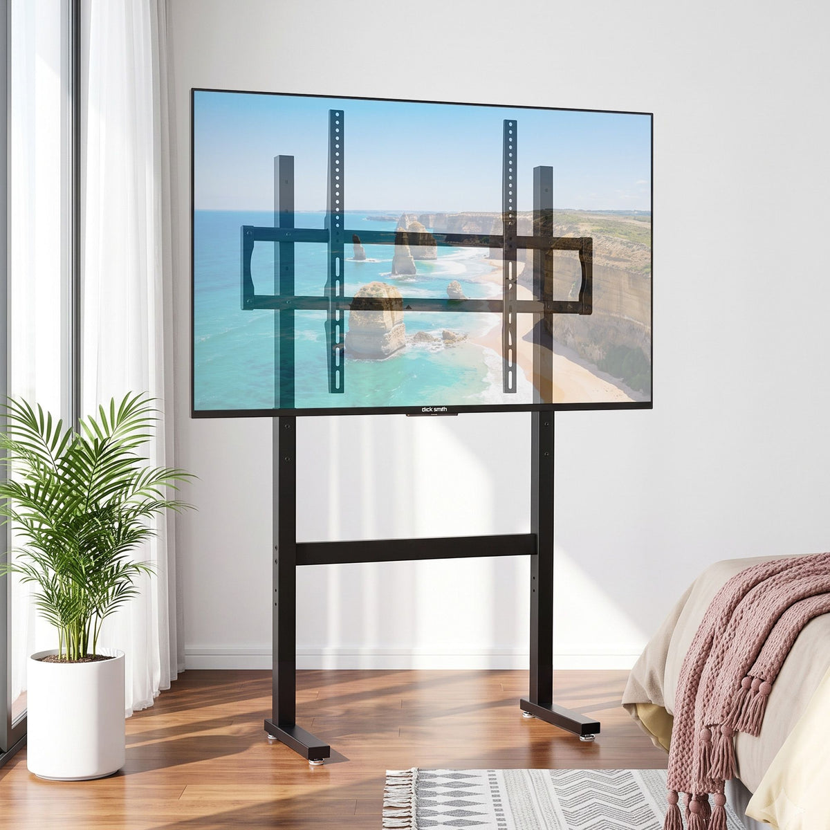 Artiss Floor TV Stand for 32-100 Inch TVs, 40kg Capacity
