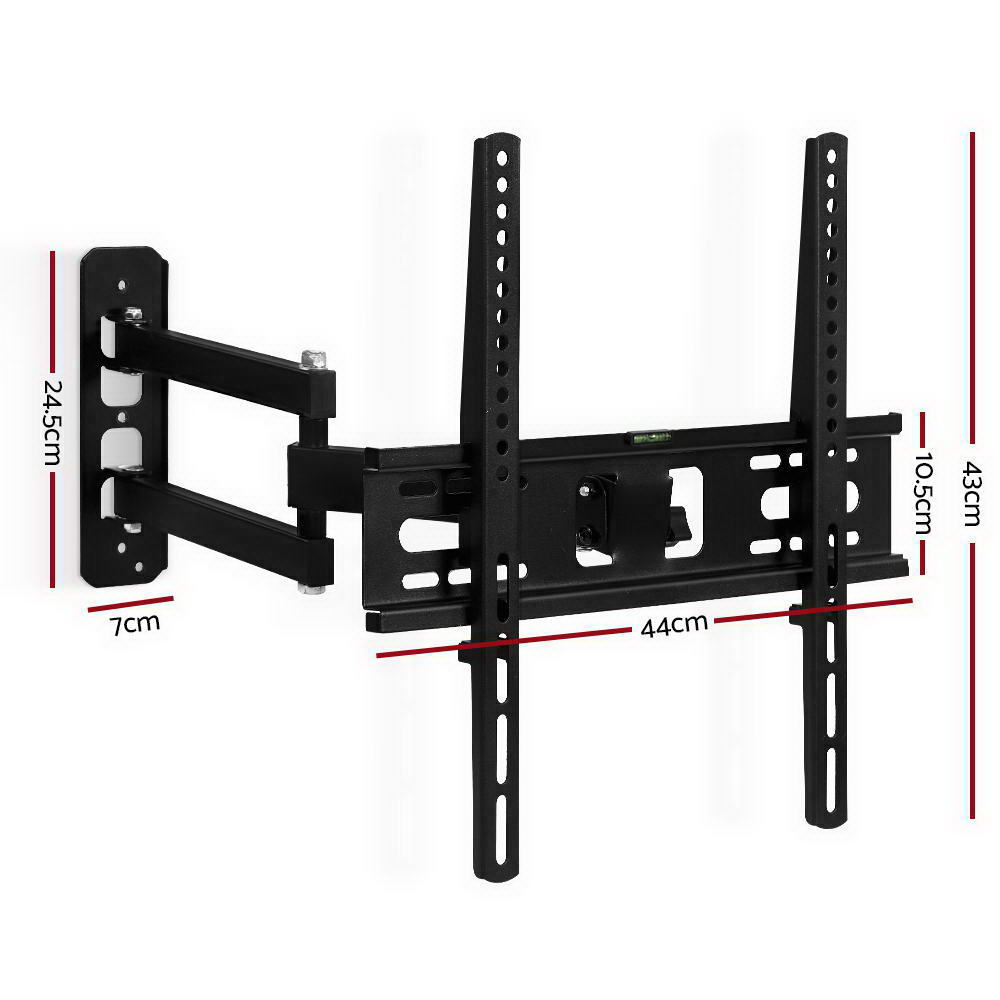 Artiss Full Motion TV Wall Mount Bracket 23"-55" LED LCD Black