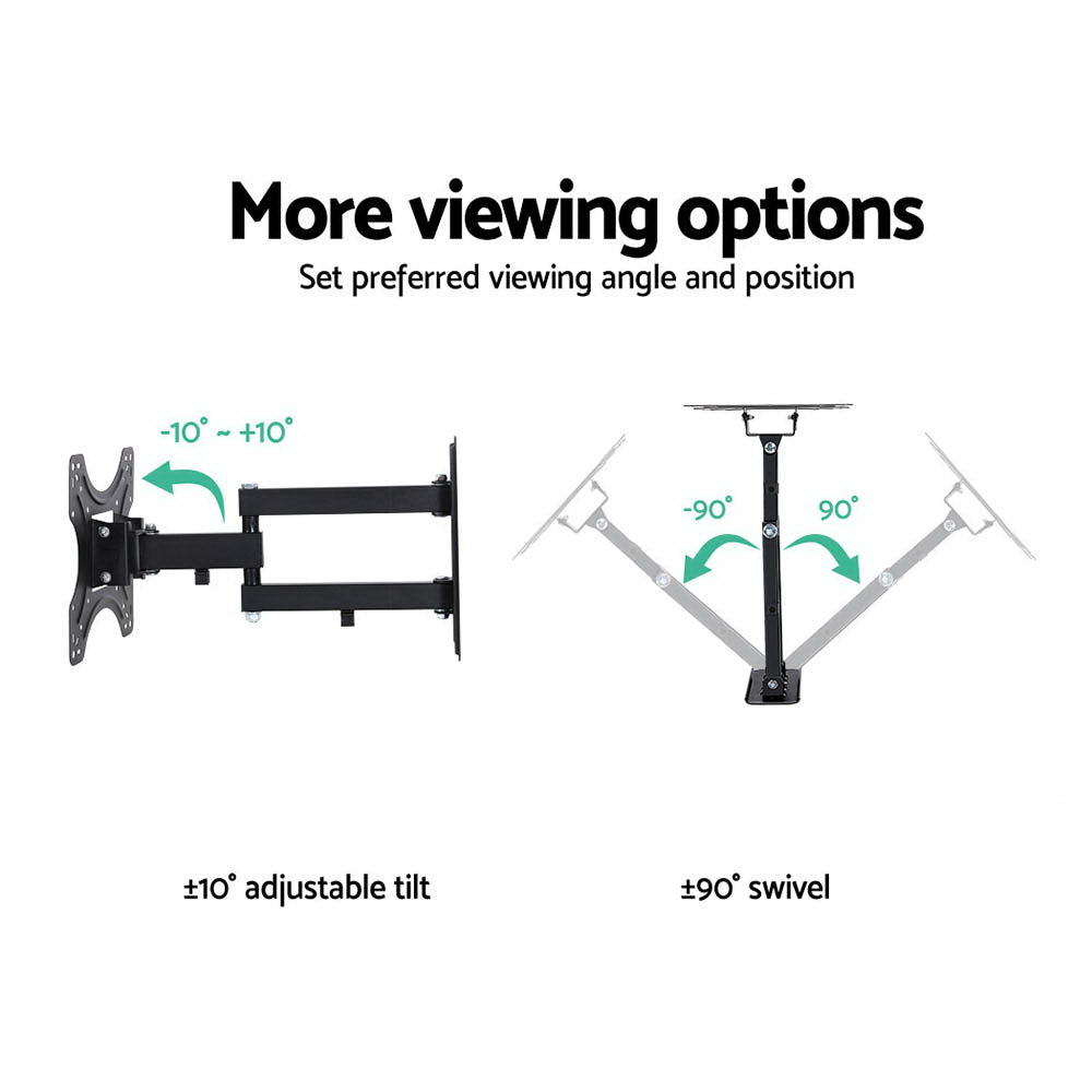Artiss 17"-42" Full Motion TV Wall Mount Bracket Strong Arms