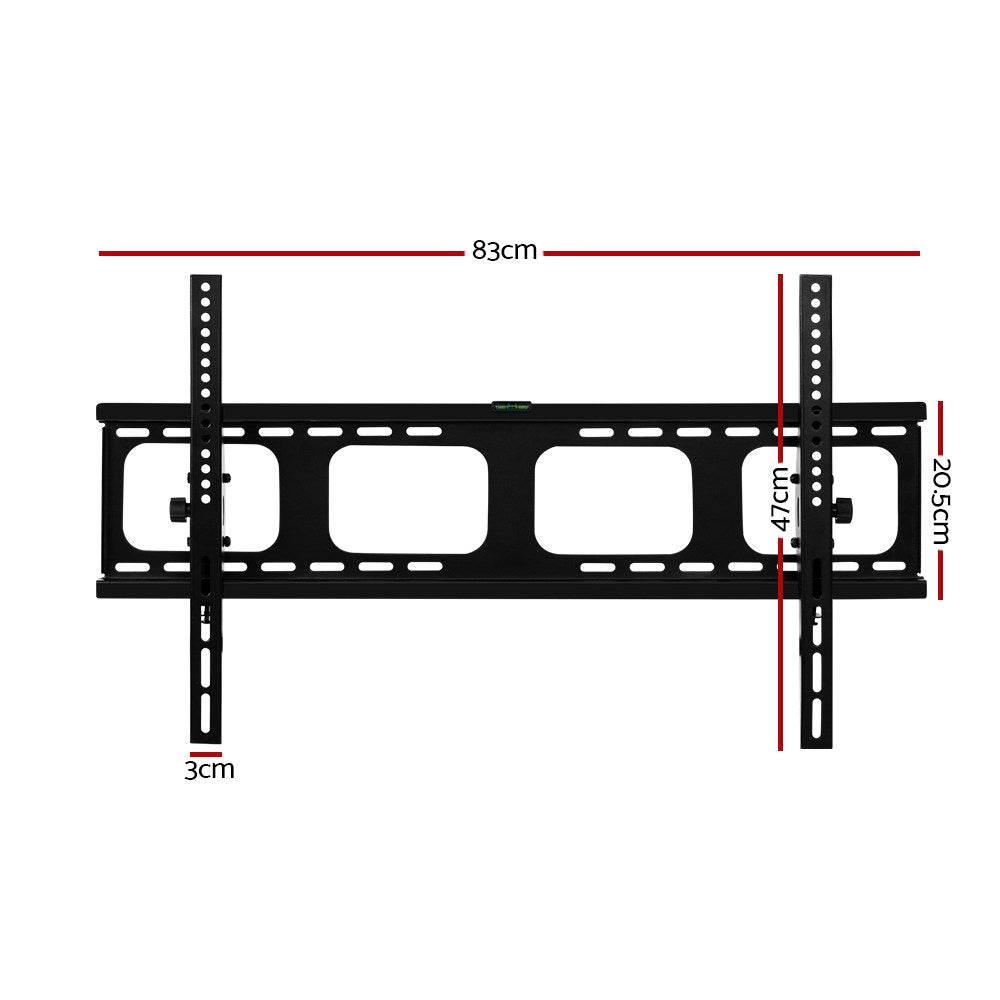 Artiss 42"-90" TV Wall Mount Bracket Tilt Slim Black