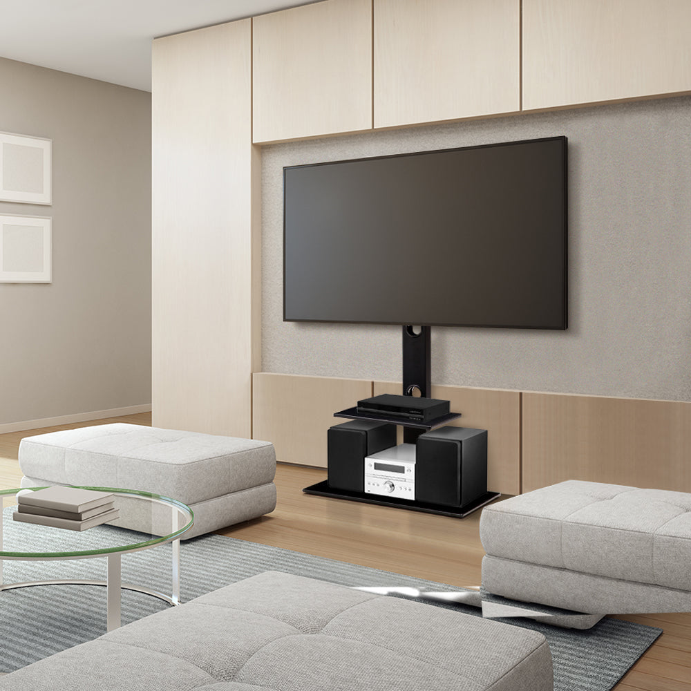 Artiss TV Floor Stand for 32 to 70 Inch TVs with Storage