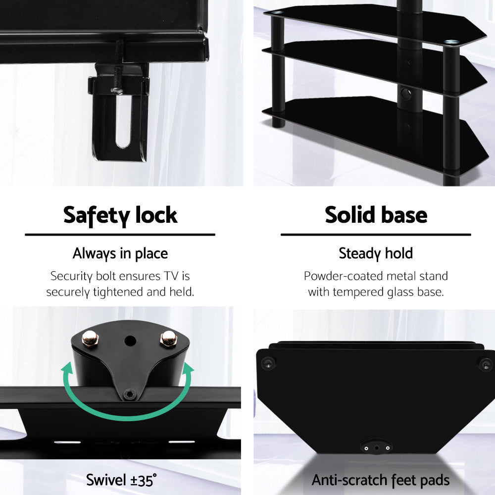 Artiss 32"-60" TV Stand Bracket 3-Tier Black
